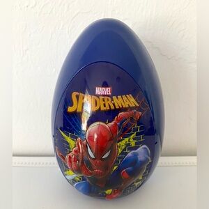 Marvel Spider-Man Easter Egg Tin to fill with favorite candies